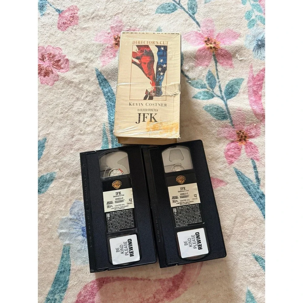 Special Edition JFK ‎ Directors cut 2 vhs